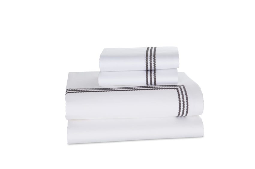 Windsor pillowcase folded in Grey