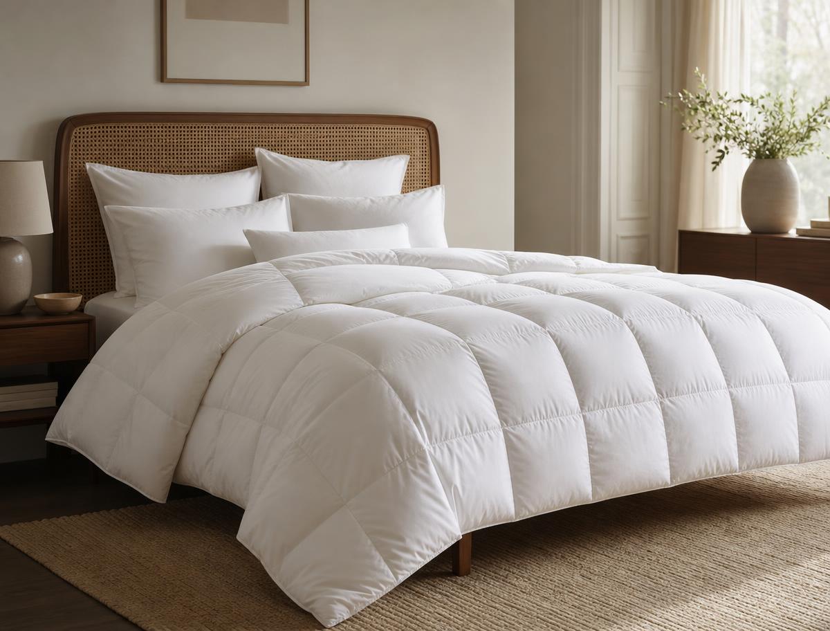 LEGACY (650+ Hungarian WGD) 68x86 All Year Weight (28 oz) Comforter — Comforter by Plumés Bedding