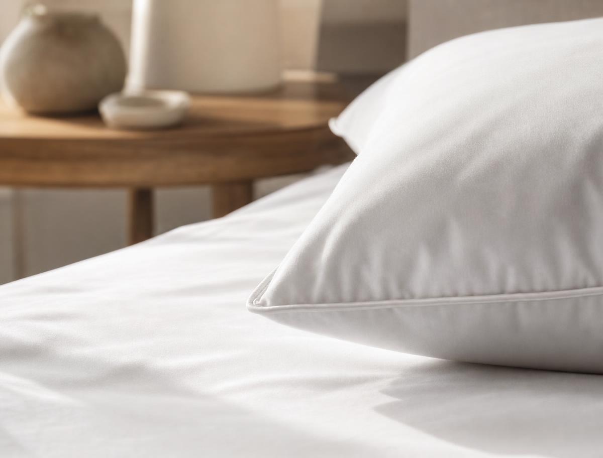 MACKENZA (560+ White Down) 20x26 Firm (21 oz) Pillow — Pillow by Plumés Bedding